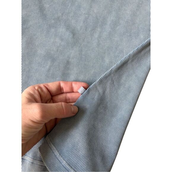 Lululemon Cool Racerback Tank size 6 Rib Washed Moon Blue Athletic - Picture 7 of 7